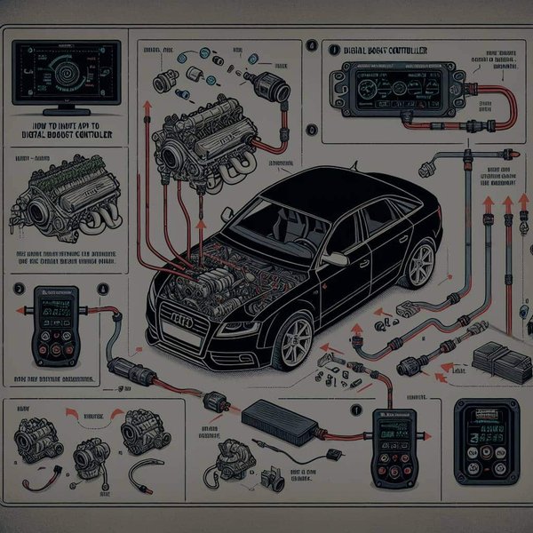 How to Install a Digital Boost Controller for Precision Turbo Management in an Audi S4?