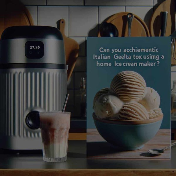 Can You Achieve Authentic Italian Gelato Textures Using a Home Ice Cream Maker?