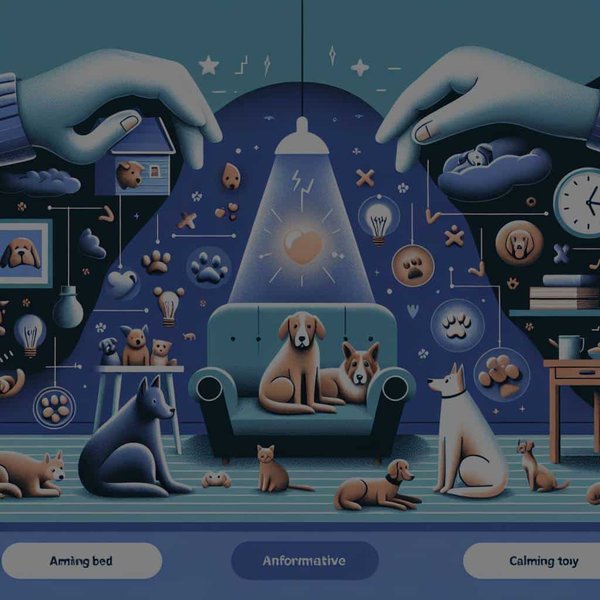 How to Address Nighttime Anxiety in Elderly Dogs?